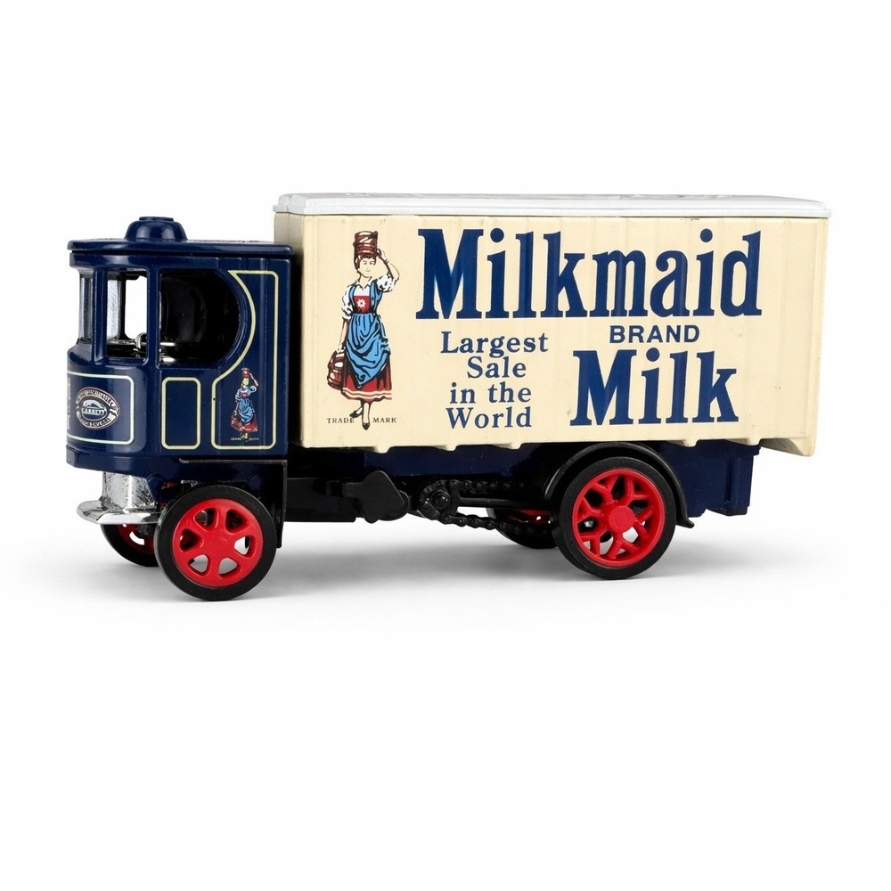 Vintage Matchbox‎ Yesteryear Y37 Milkmaid 1929 Garrett Steam Wagon Diecast Truck